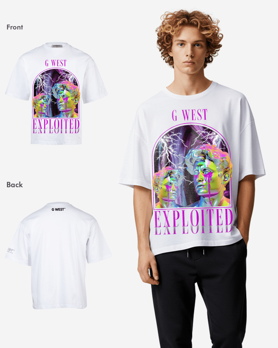 G-WEST Exploited Oversized T-Shirt Mens