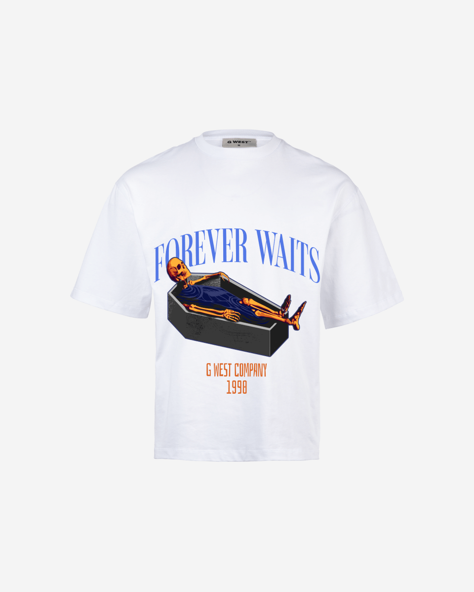 G-WEST Forever Waits Oversized T-Shirt Mens