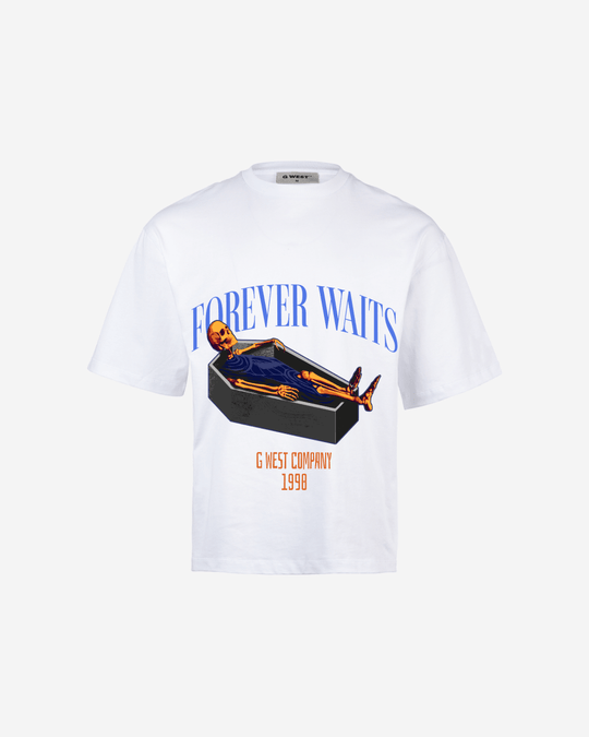 G-WEST Forever Waits Oversized T-Shirt Mens