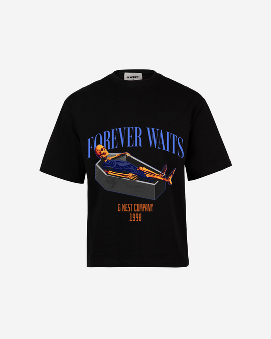 G-WEST Forever Waits Oversized T-Shirt Mens