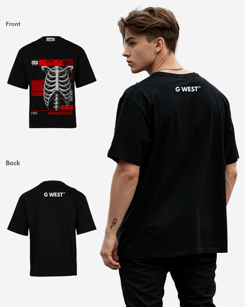 G-WEST HOLLOW N HEROIC OVERSIZED T-Shirt Mens