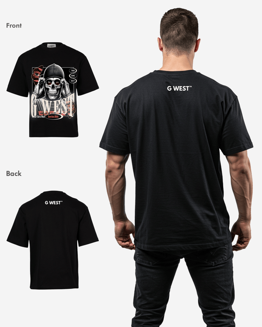 G-WEST INVINCIBLE OVERSIZED T-Shirt Mens