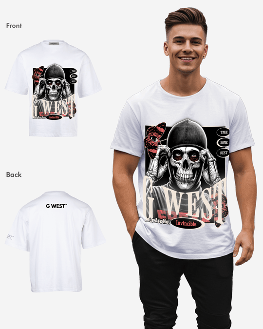 G-WEST INVINCIBLE OVERSIZED T-Shirt Mens