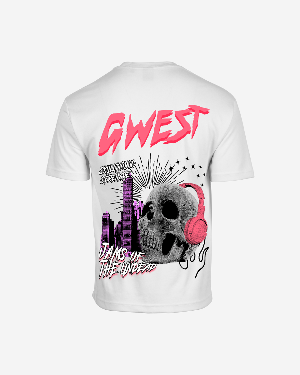 G West Mens Oversized Jams Of The Undead Tee
