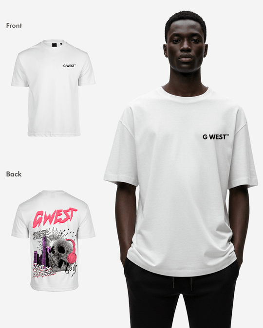 G West Mens Oversized Jams Of The Undead Tee