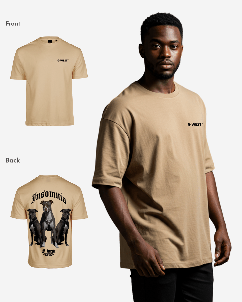 G-West G West Oversized Pitbulltant Shirt Mens