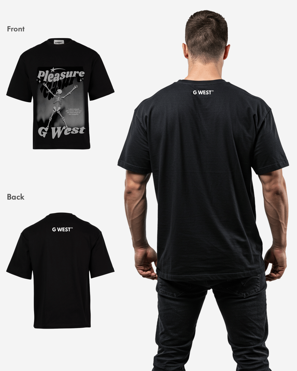 G-WEST PLEASURE OVERSIZED T-Shirt Mens