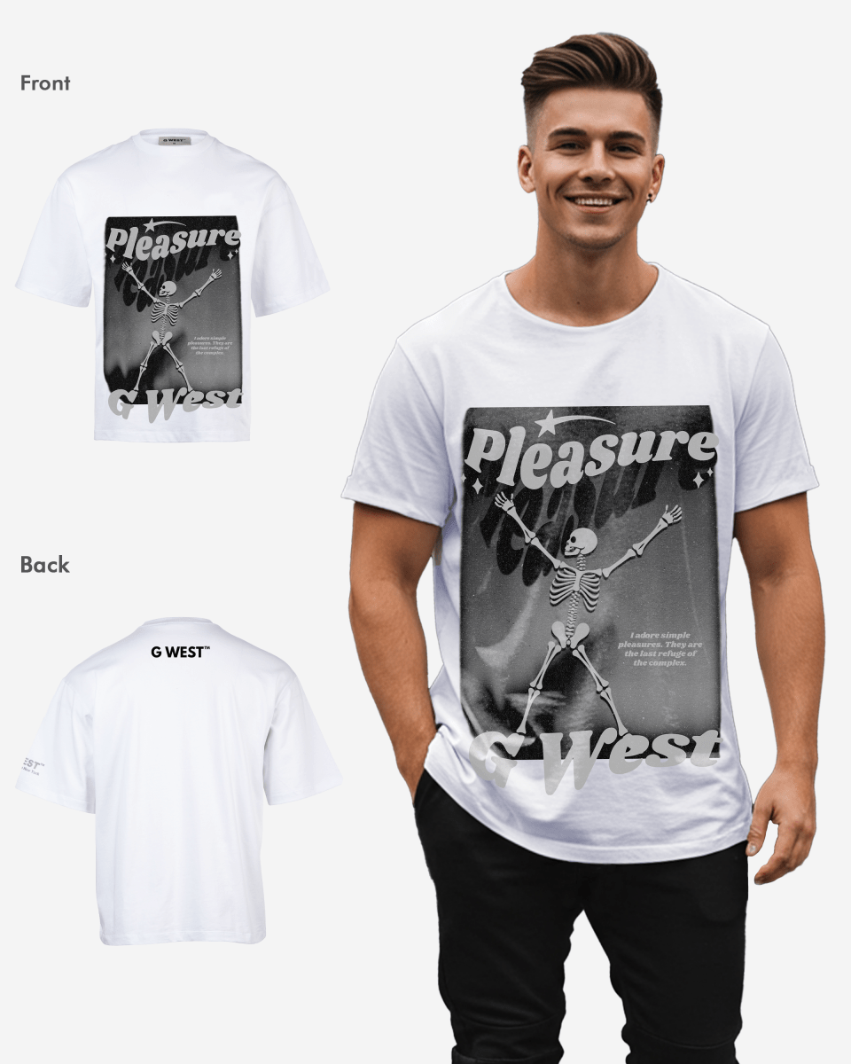 G-WEST PLEASURE OVERSIZED T-Shirt Mens