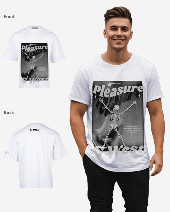 G-WEST PLEASURE OVERSIZED T-Shirt Mens