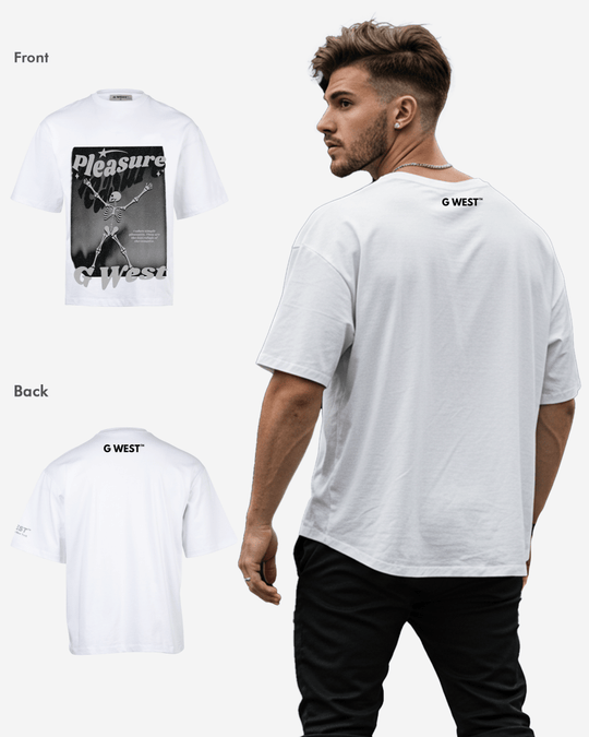 G-WEST PLEASURE OVERSIZED T-Shirt Mens