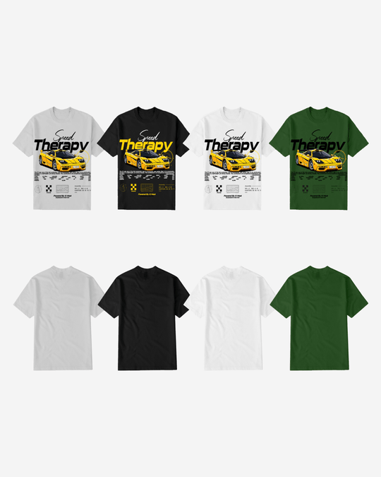 G West Mens Regular Fit Speed Therapy Front Graphic T Shirt