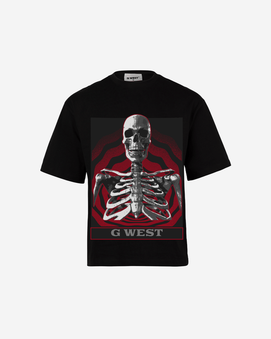G-West G WEST Skull of the unknown OVersized T-Shirt Mens