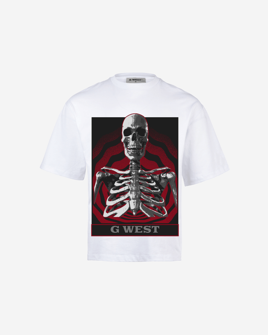 G-West G WEST Skull of the unknown OVersized T-Shirt Mens