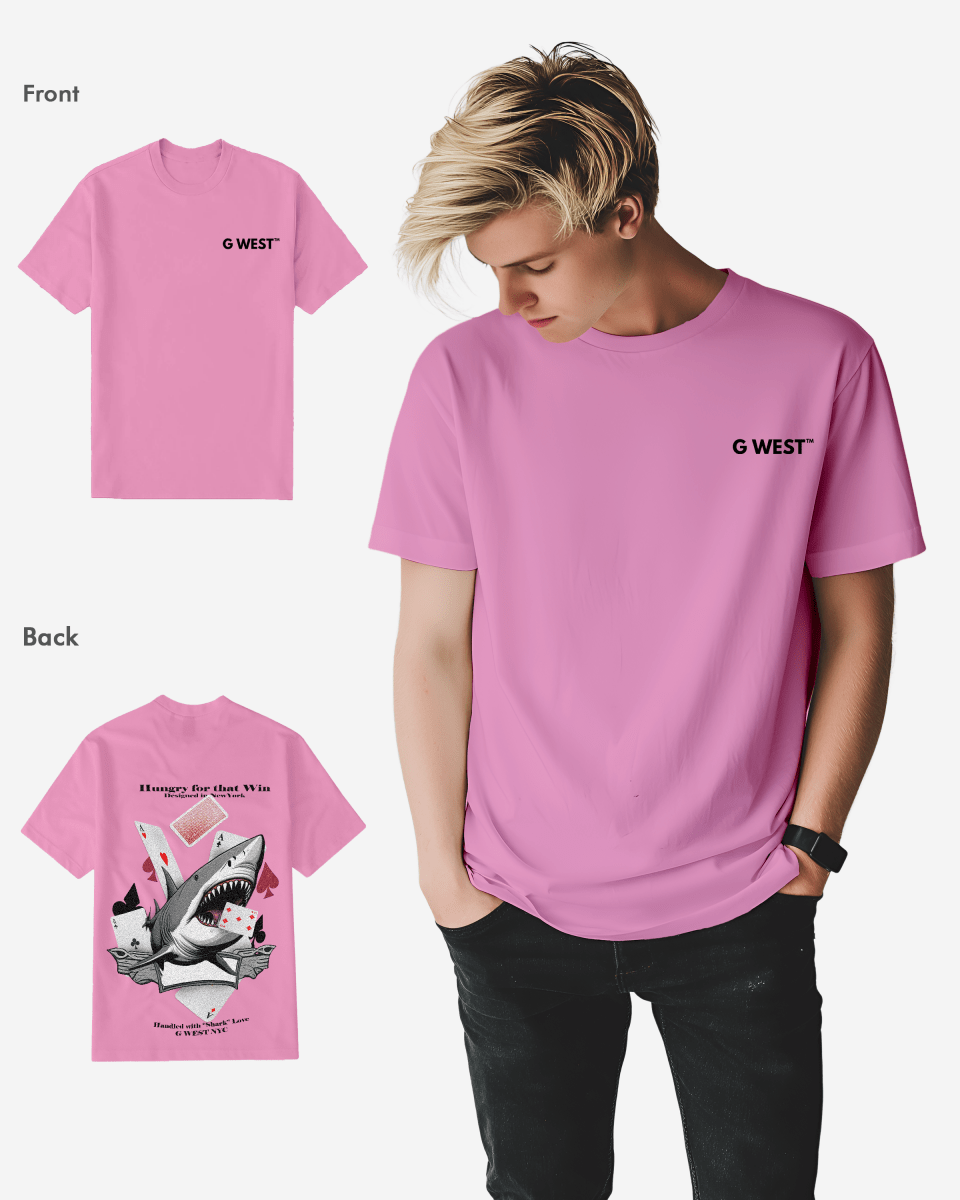 G West Mens Spade Of Sharks T Shirt