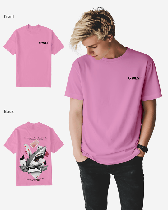 G West Mens Spade Of Sharks T Shirt