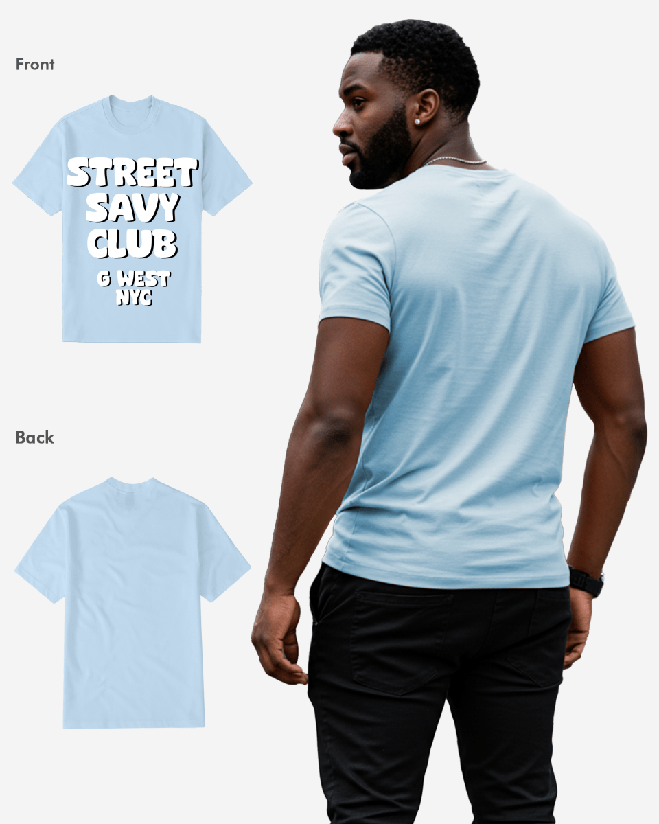 G-West G WEST STREET SAVY CLUB T-Shirt Mens