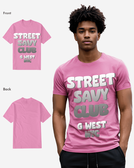 G-West G WEST STREET SAVY CLUB T-Shirt Mens