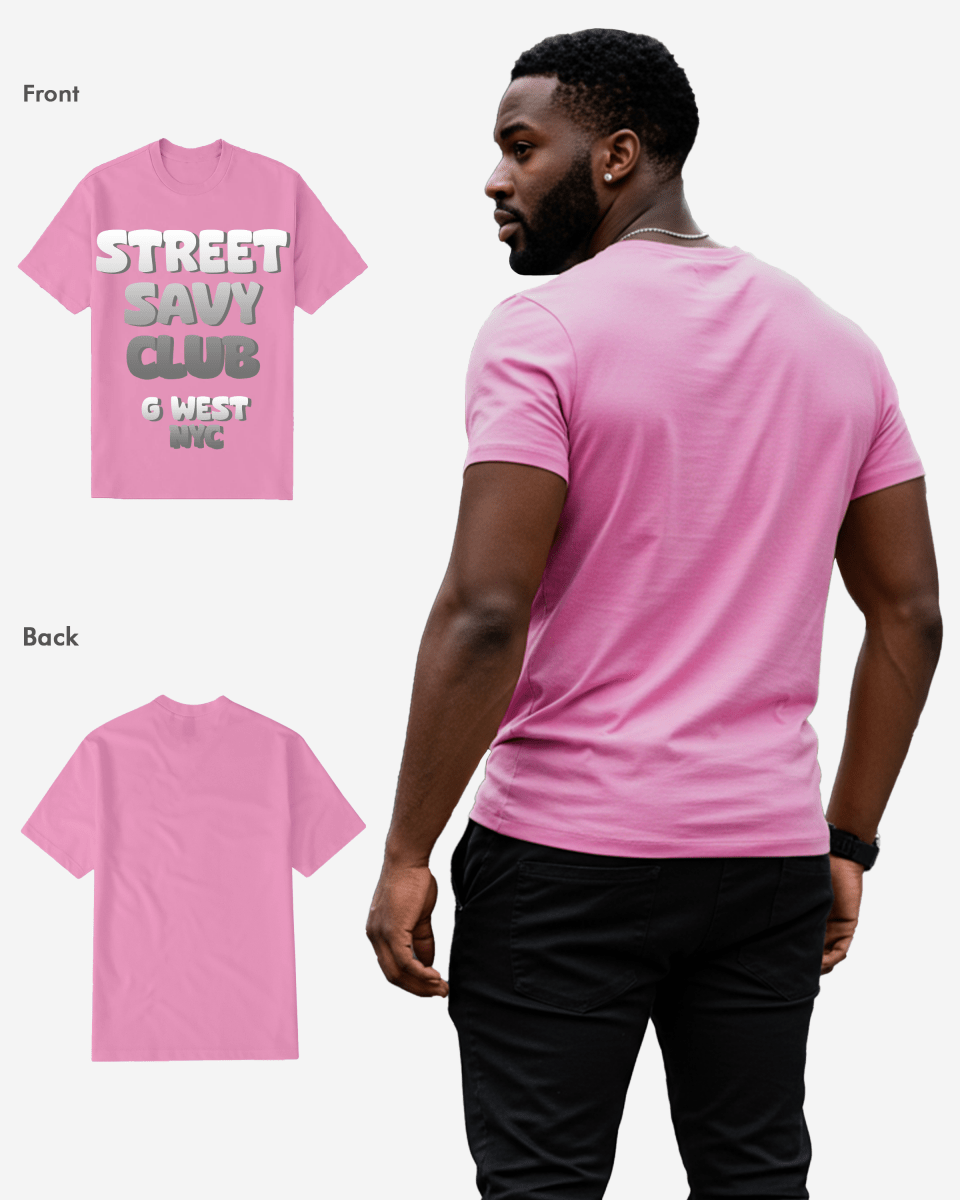 G-West G WEST STREET SAVY CLUB T-Shirt Mens