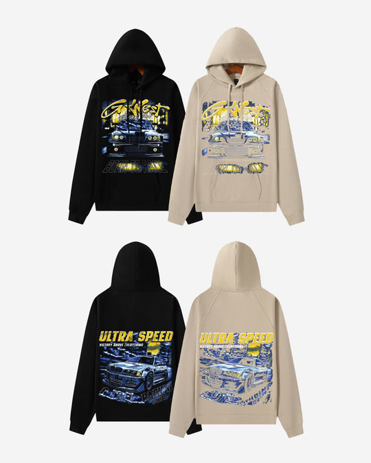 G-West G West Ultra Speed  Oversize Hoodie Mens