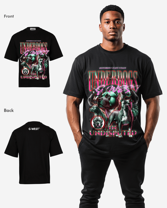 G-WEST UNDERDOGS OVERSIZED T-Shirt Mens