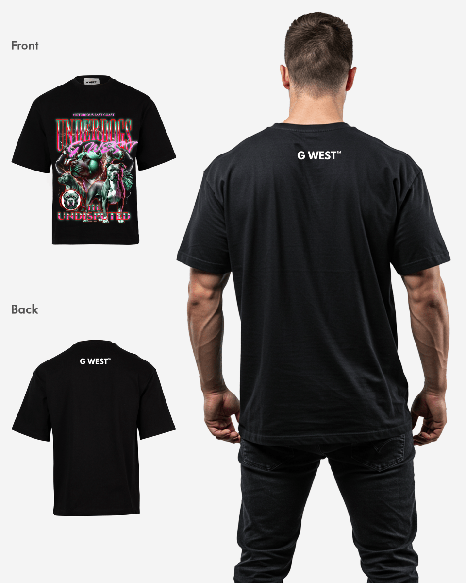 G-WEST UNDERDOGS OVERSIZED T-Shirt Mens