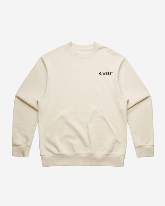 G-West G West Vinyl Zombie Heavy Premium Crewneck Mens