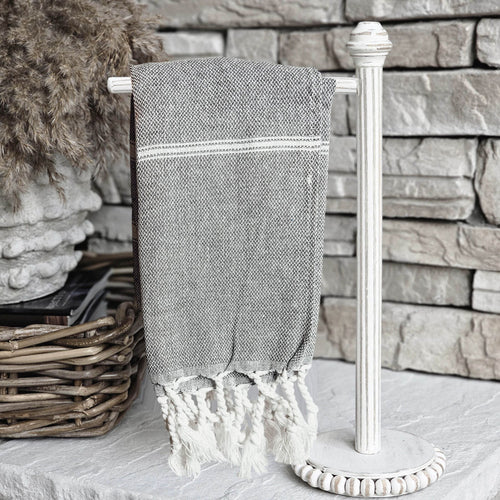 Turkish Hand Towel Oversized 100% Cotton Peshtemal Lightweight Absorbent