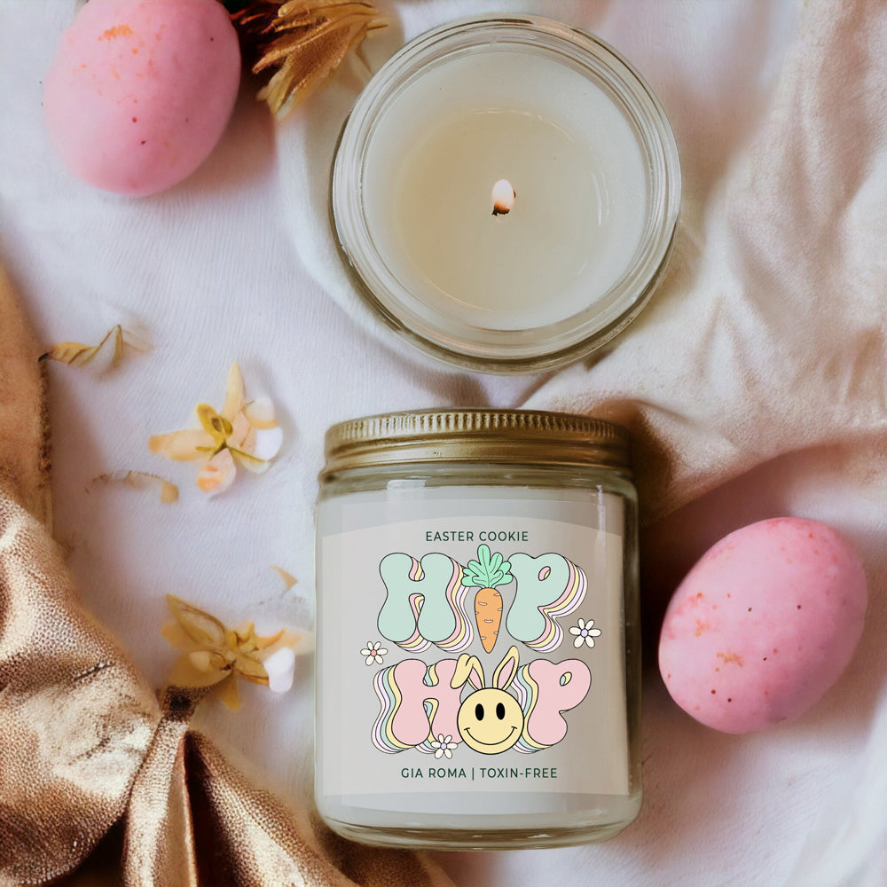 Easter Cookie Retro Sugar Cookie Candle Spring Dessert Cookie Scent