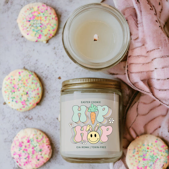 Easter Cookie Retro Sugar Cookie Candle Spring Dessert Cookie Scent