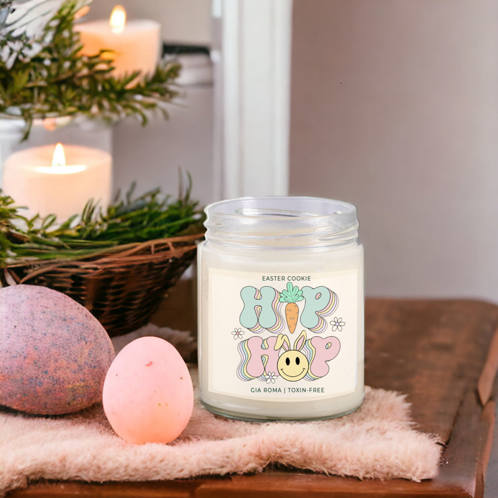 Easter Cookie Retro Sugar Cookie Candle Spring Dessert Cookie Scent