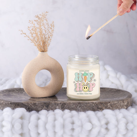 Easter Cookie Retro Sugar Cookie Candle Spring Dessert Cookie Scent