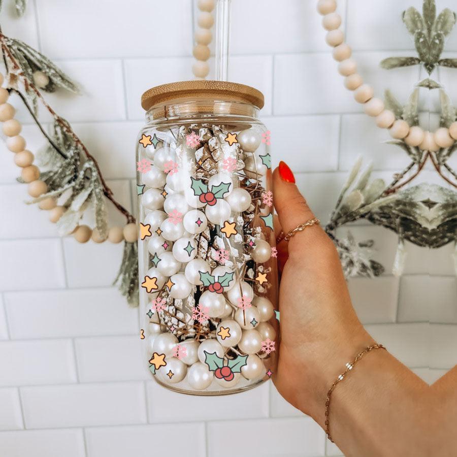 Funny Christmas Coffee Mug 17oz Pink Pastel Twerking Santa Naughty Holiday Cocoa Eggnog Cup