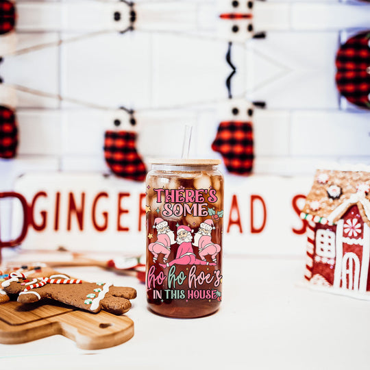 Funny Christmas Coffee Mug 17oz Pink Pastel Twerking Santa Naughty Holiday Cocoa Eggnog Cup