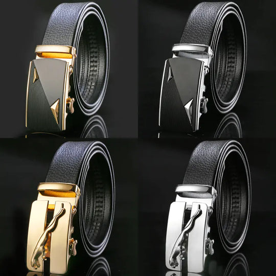 Men's Premium Automatic Buckle Leather Belt