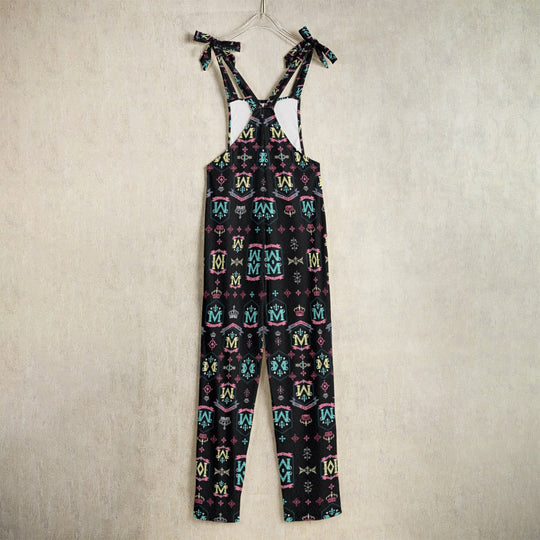 Munsieur Luxury Urban Fashion Jumpsuit with Bold Print