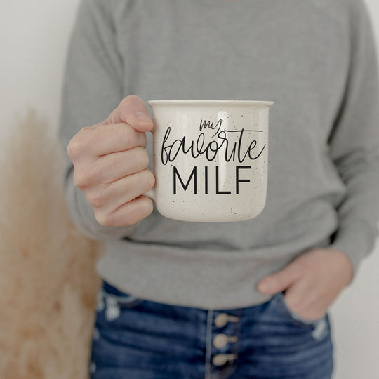 Funny MILF Mug 14.5oz Ceramic Coffee Mug Cheeky Mom In Love With Fall