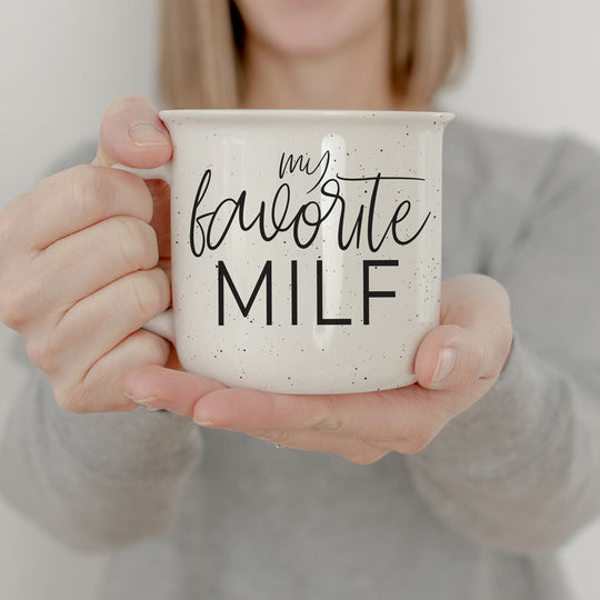 Funny MILF Mug 14.5oz Ceramic Coffee Mug Cheeky Mom In Love With Fall