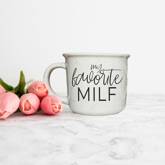 Funny MILF Mug 14.5oz Ceramic Coffee Mug Cheeky Mom In Love With Fall