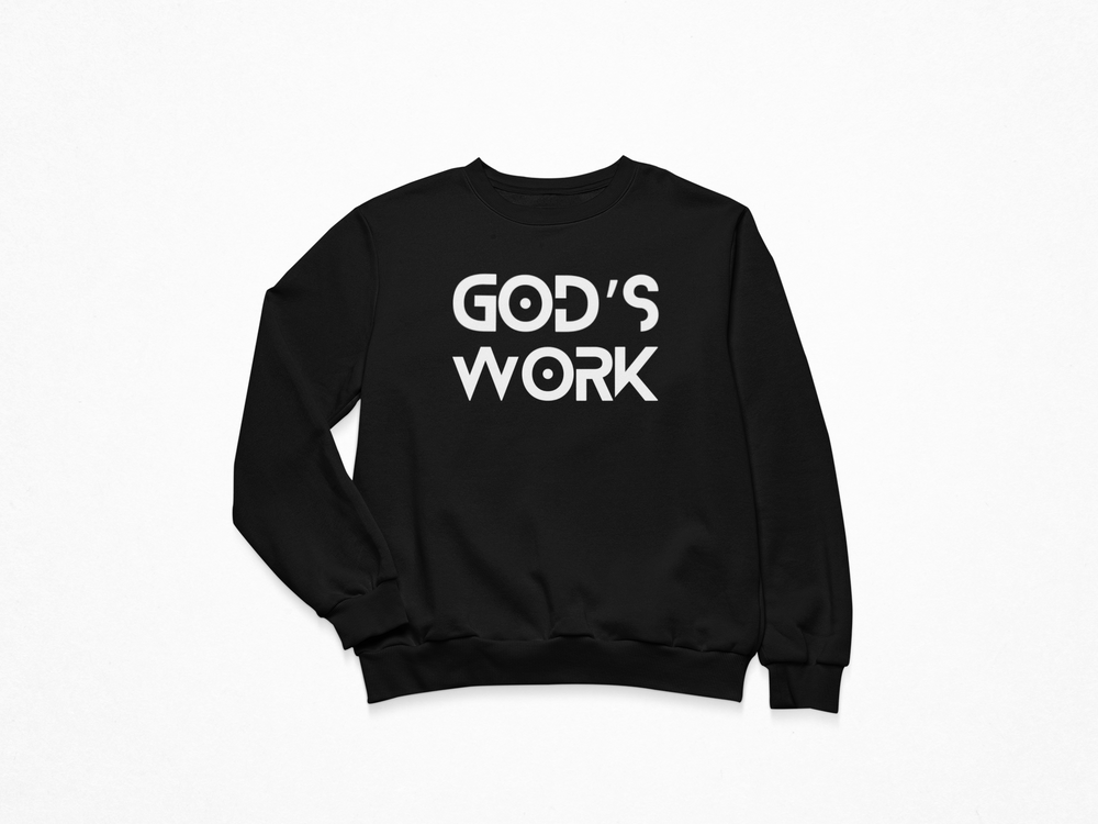 GOD'S WORK Crew Neck Sweater
