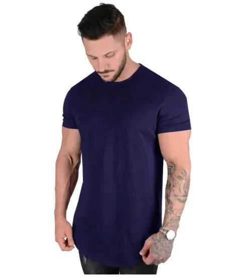 Men's Summer Muscle T-Shirt for Gym Workouts