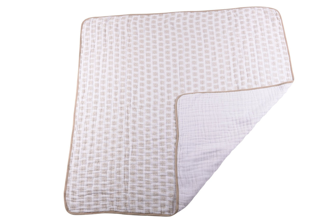 Muslin Baby Blanket 100 Percent Cotton Soft Breathable