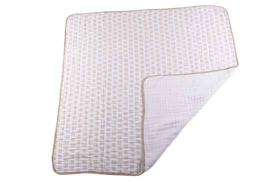 Muslin Baby Blanket 100 Percent Cotton Soft Breathable