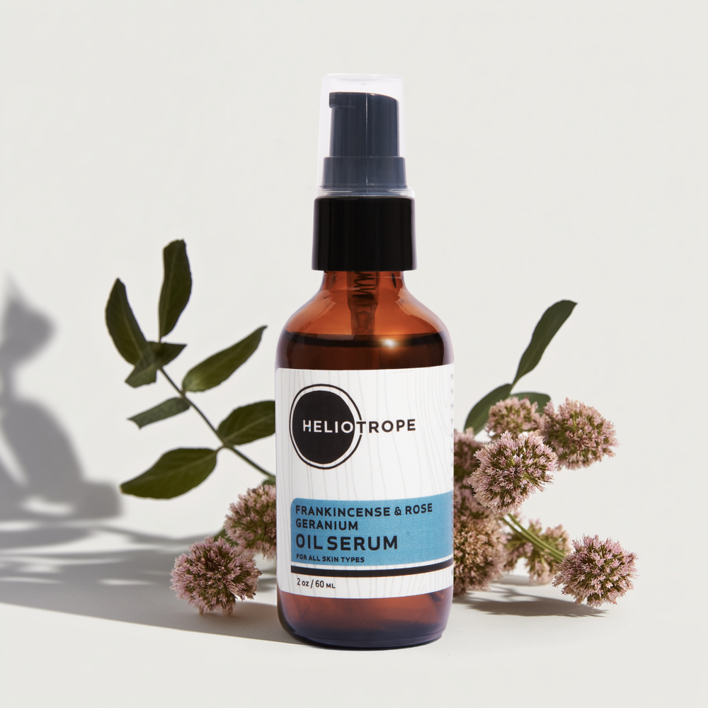Frankincense & Rose Geranium Oil Serum by Heliotrope San Francisco