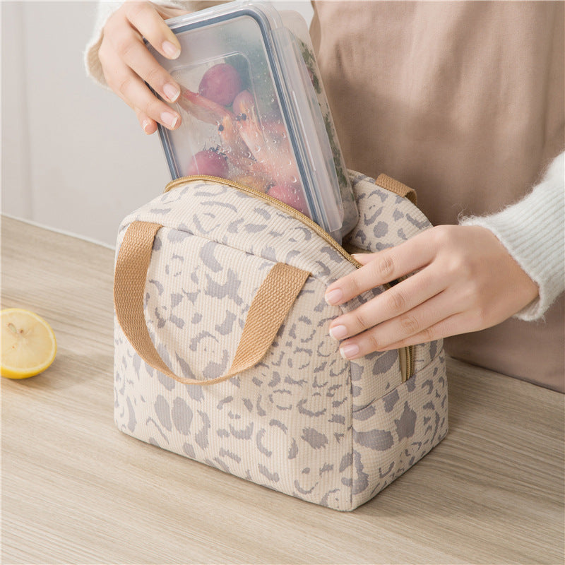 Outdoor creative ink pattern insulation bag lunch bag lunch box bag travel cooler bag picnic bag lunch bag