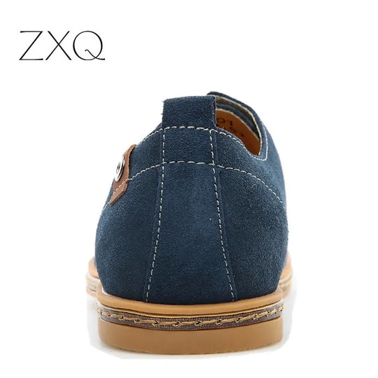 Suede Oxfords Boys Men Leather Shoes - # 	BOAA73610002