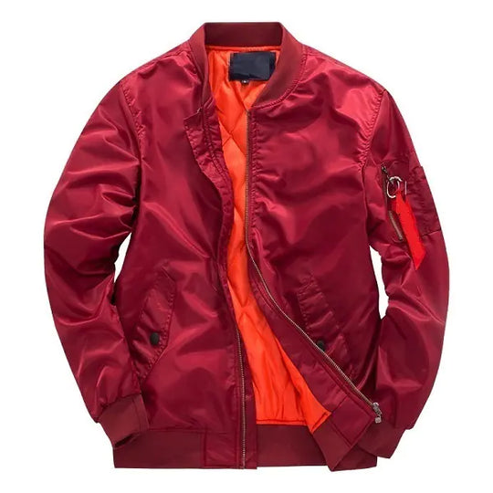 Fashionable MA1 Men's Winter Tactical Bomber Jacket