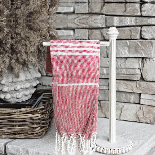 Turkish Hand Towel Oversized 100% Cotton Peshtemal Lightweight Absorbent