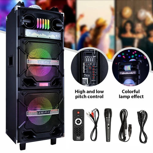 BassBlaster Bluetooth Speaker - Epic Heavy Bass Sound for Unforgettable Party Vibes