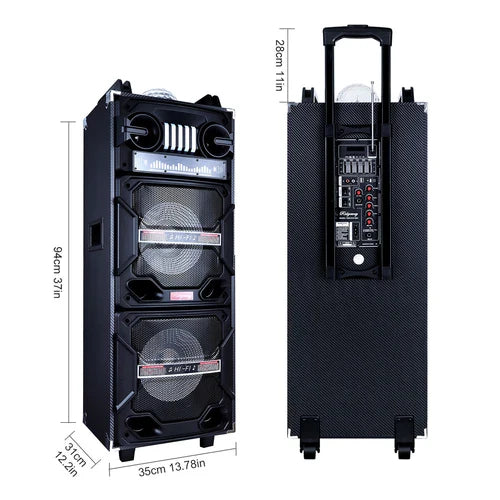 BassBlaster Bluetooth Speaker - Epic Heavy Bass Sound for Unforgettable Party Vibes