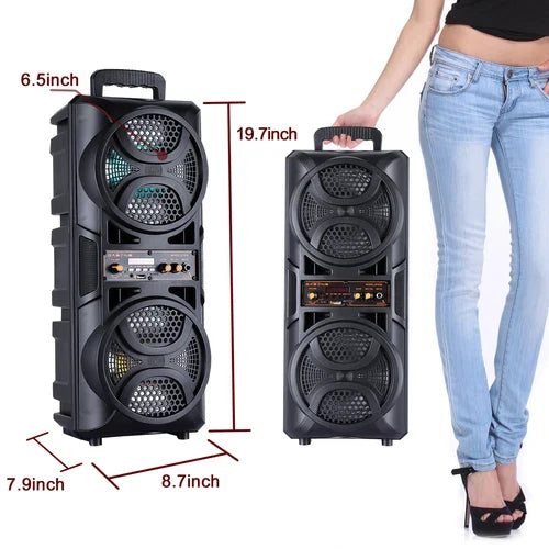 BassBlaster Bluetooth Speaker - Epic Heavy Bass Sound for Unforgettable Party Vibes